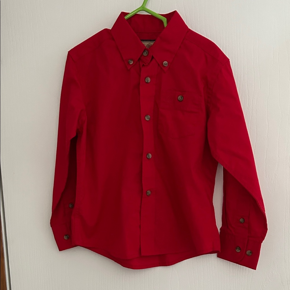Wrangler Bold Red Shirt